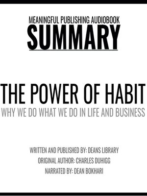 cover image of Summary of The Power of Habit by Charles Duhigg